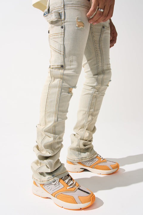 STEEL Stacked Jeans | SERENEDE®