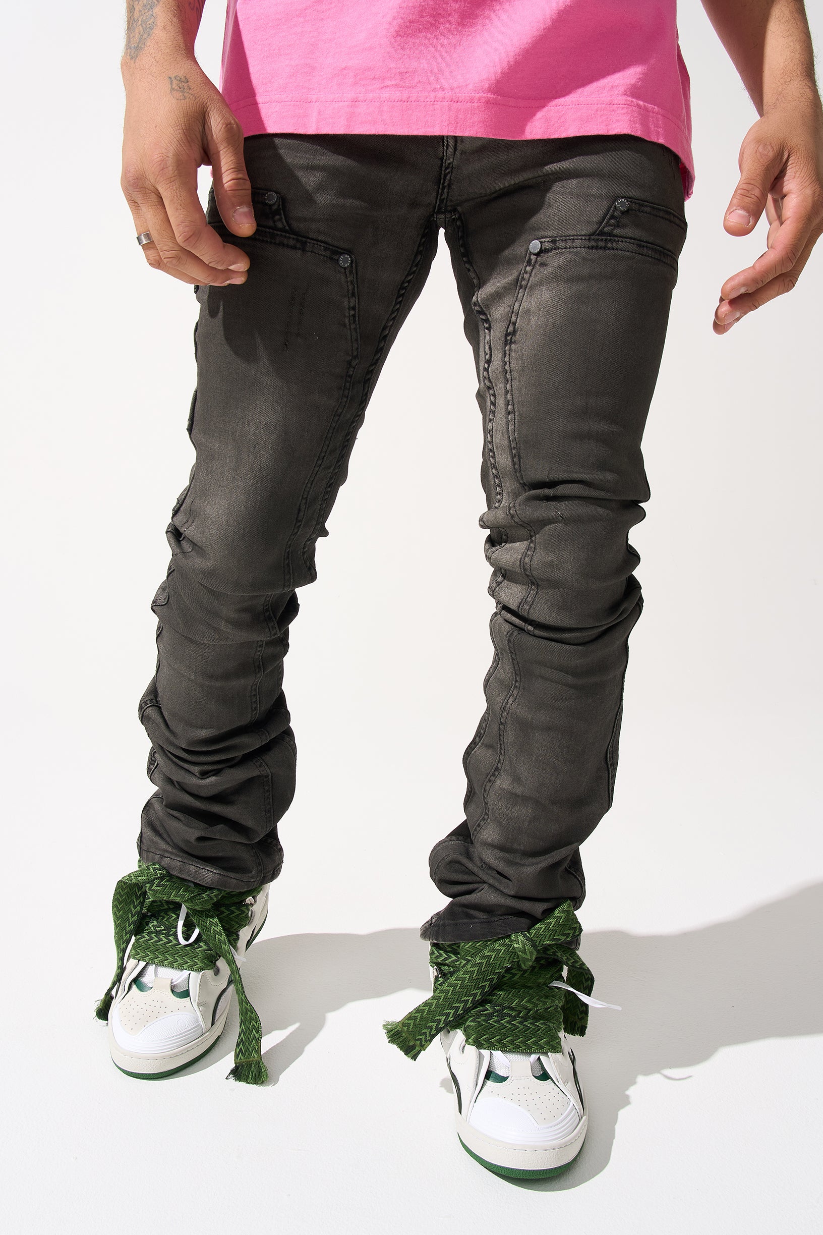 RAIN Stacked Jeans