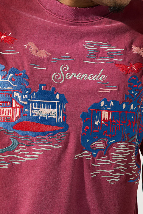 SOUVENIR Merlot T-shirt