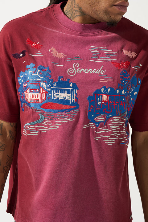 SOUVENIR Merlot T-shirt