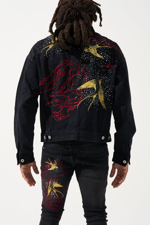 CHORUS OF WINGS Denim Jacket