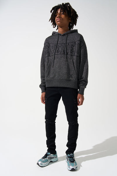 KIDS MIDNIGHT BLACK Jeans - Jet Black Skinny Kids Jeans | SERENEDE®