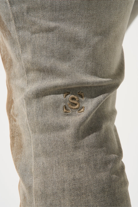 NANODUST Stacked Jeans