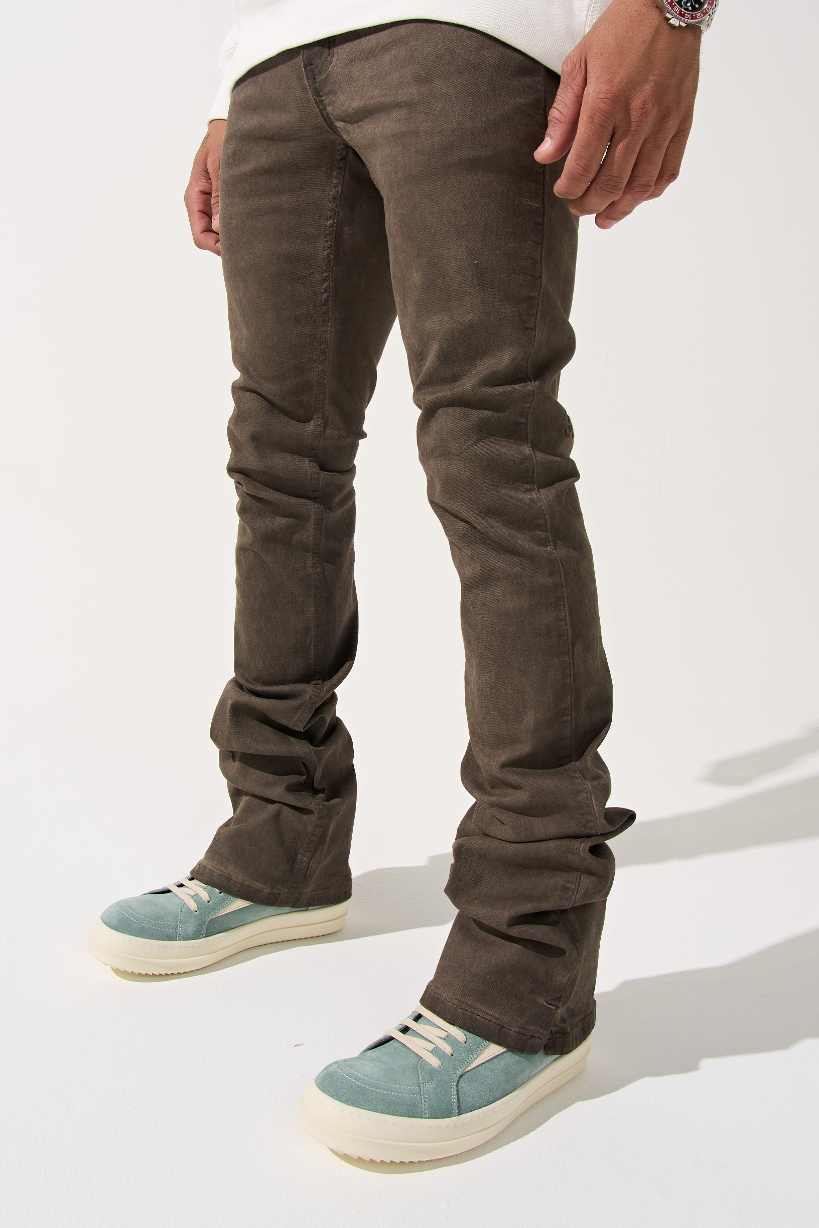 "SARLAT" Stacked Jeans