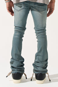 "SEABURST" Stacked Jeans