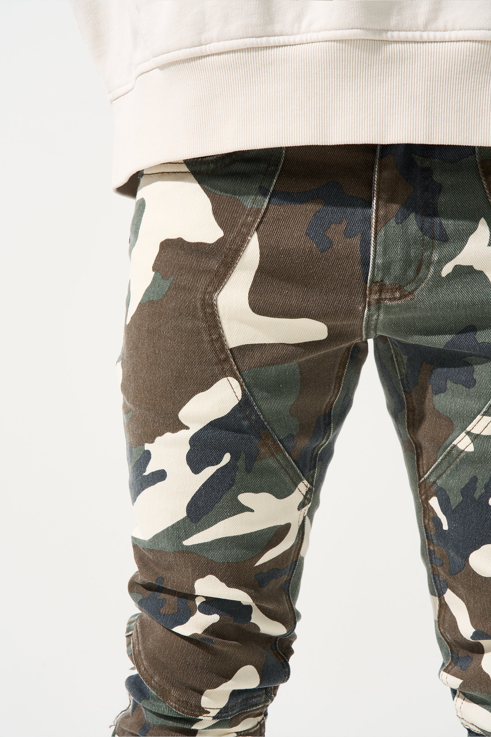 SYNC Jeans - Desert Moss Camo Jeans | SERENEDE®