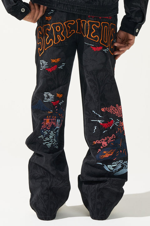 SOUVENIR Baggy Jeans