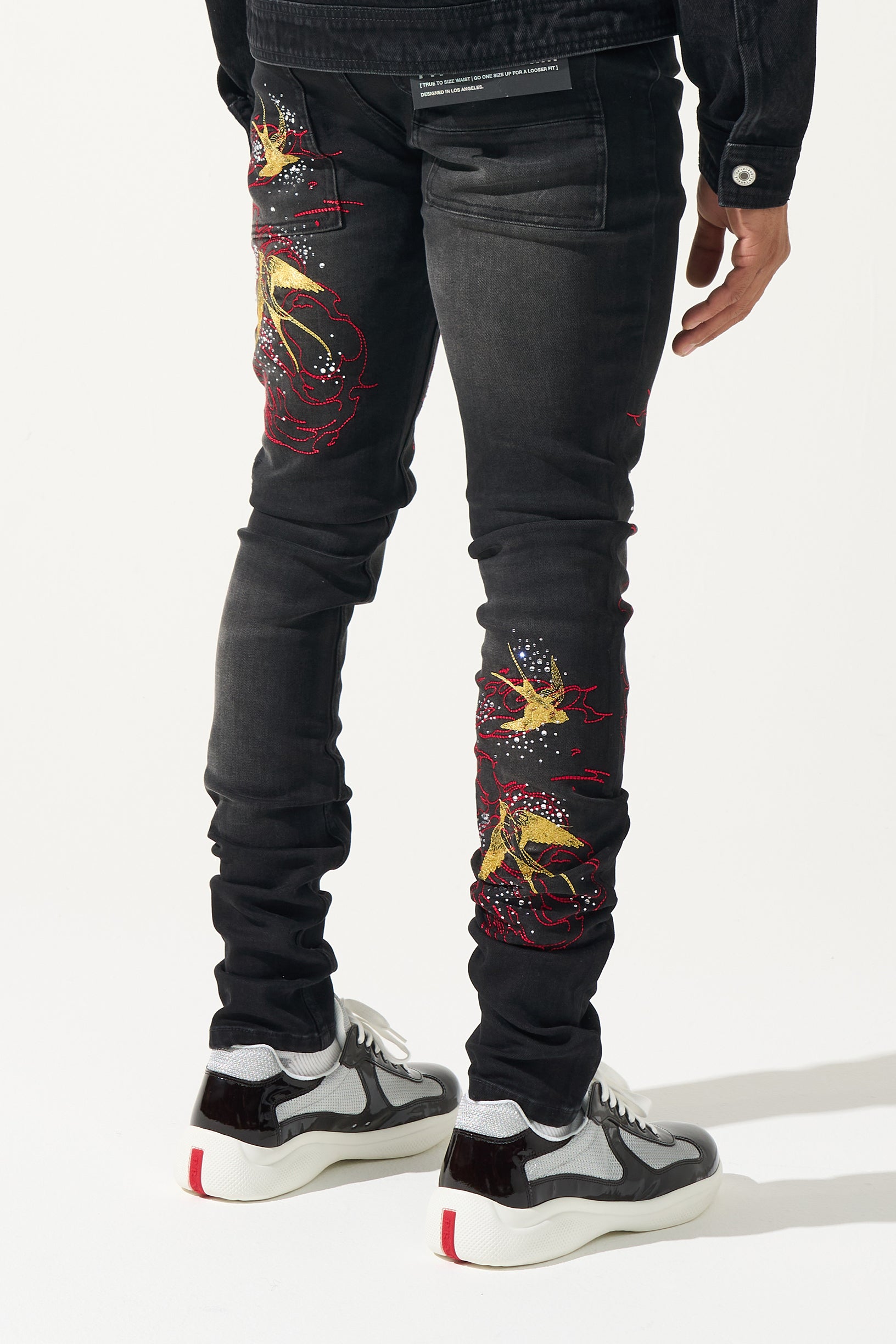 CHORUS OF WINGS Jeans