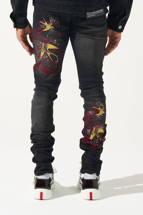 CHORUS OF WINGS Jeans