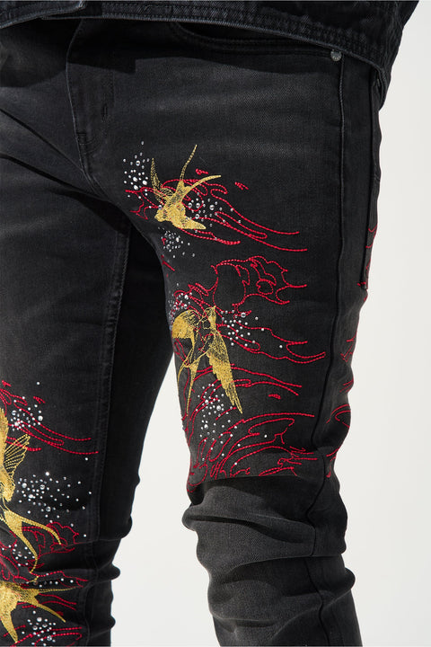 CHORUS OF WINGS Jeans