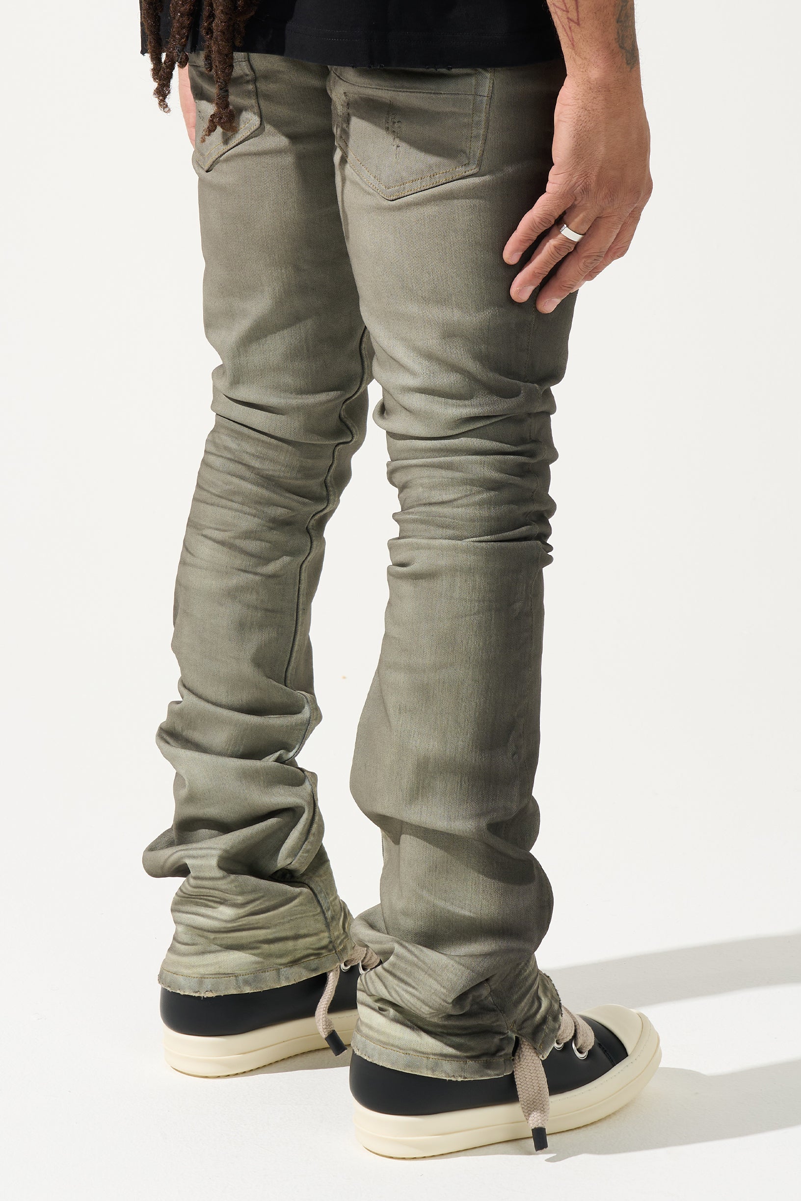 ZINC Stacked Jeans