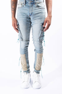 "CYBERCLOUD" Cargo Jeans